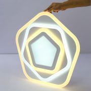 Đèn ốp trần led hình kim cương