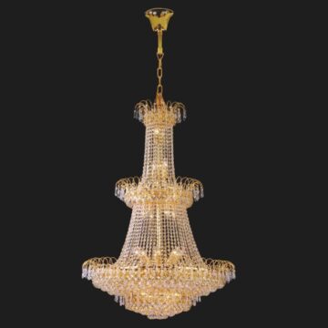 Đèn chùm pha lê phong cách cổ điển 2 tầng Venus 3132/1200mm