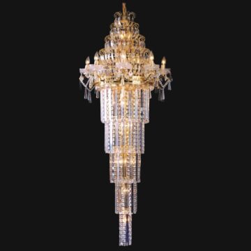 Đèn chùm cầu thang pha lê Tây Ban Nha Venus 3132