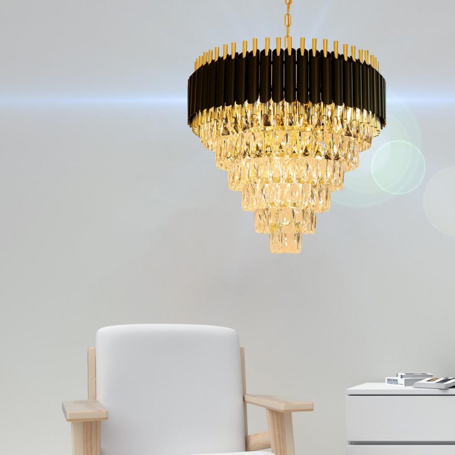 Đèn thả trần khối pha lê cao cấp Venus NP86020