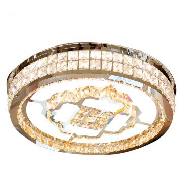 Đèn ốp trần LED pha lê mâm tròn 600mm Venus SH85209