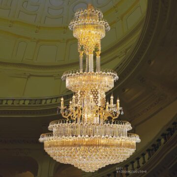 Đèn chùm pha lê – Đèn chùm Italia  Venus 8801