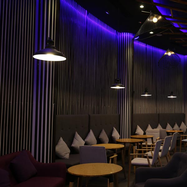 đèn thả quán cafe