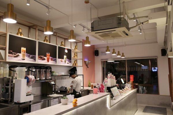 đèn thả trang trí quán cafe
