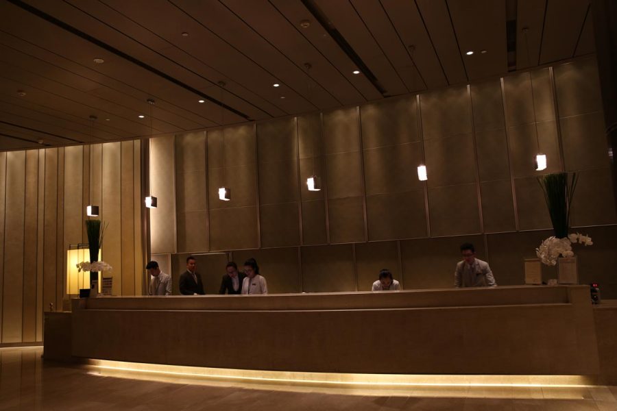 đèn trang trí sảnh khách sạn