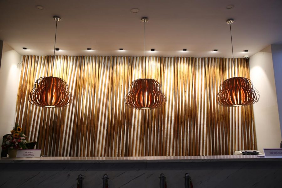 đèn trang trí sảnh khách sạn