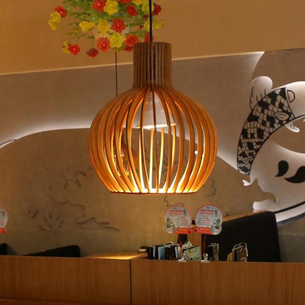 đèn trang trí quán cafe