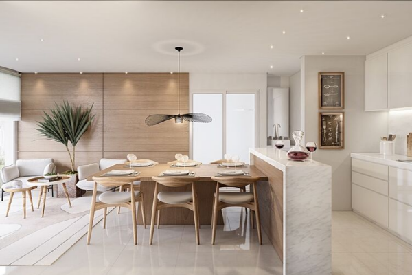 đèn thả trang trí bàn ăn nghệ thuật