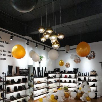 Đèn thả quả cầu gương bóng vàng gold Venus 8009G2