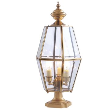 Đèn trụ cổng hàng rào Đồng khung kim cương Venus 500184-03