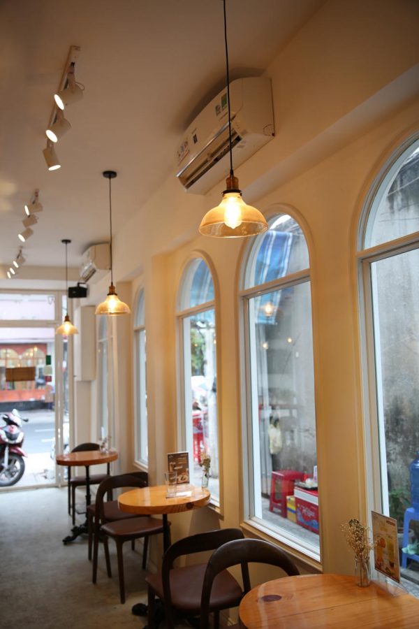 đèn trang trí chóa thủy tinh