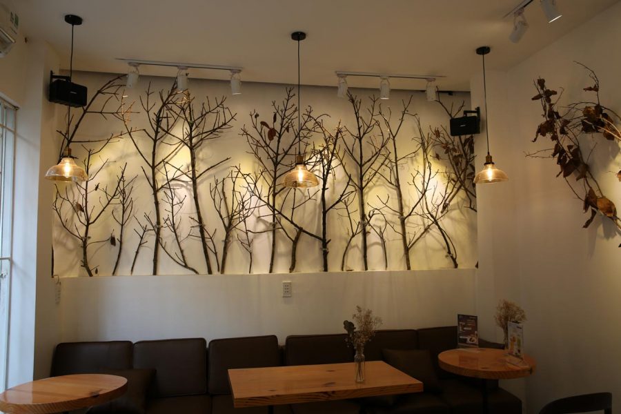 đèn thả trang trí chóa thủy tinh