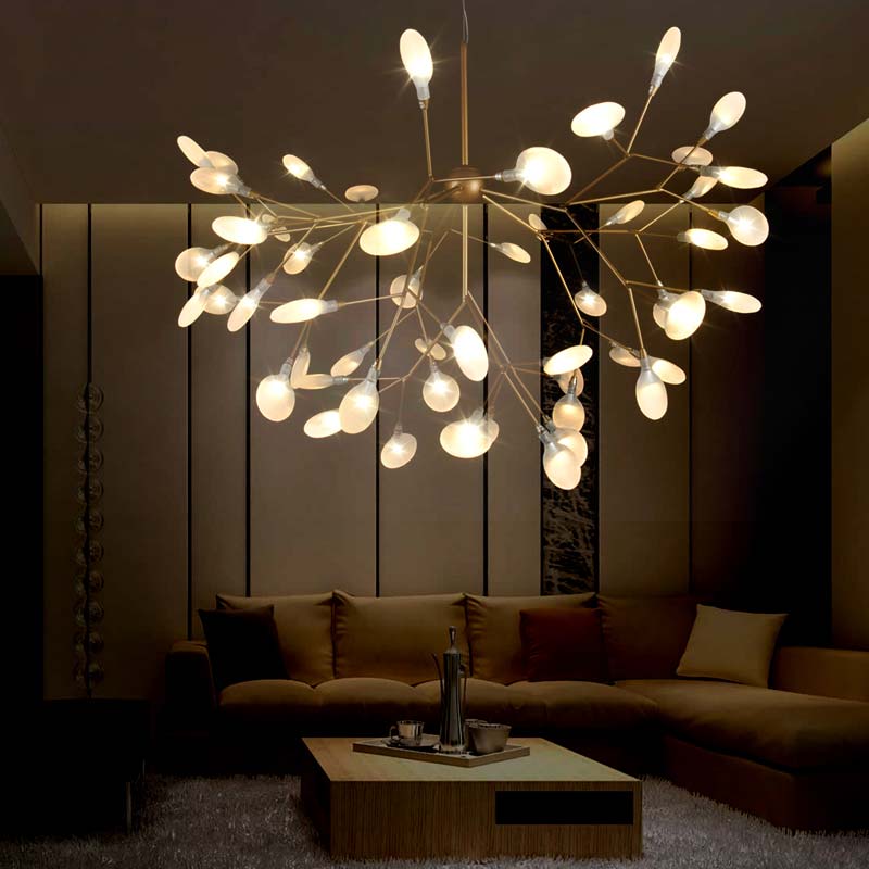 Đèn chùm Cánh hoa Heracleum 45 Bóng Venus NY198/45 Đèn chùm Cánh hoa Heracleum 45 Bóng Venus NY198/45