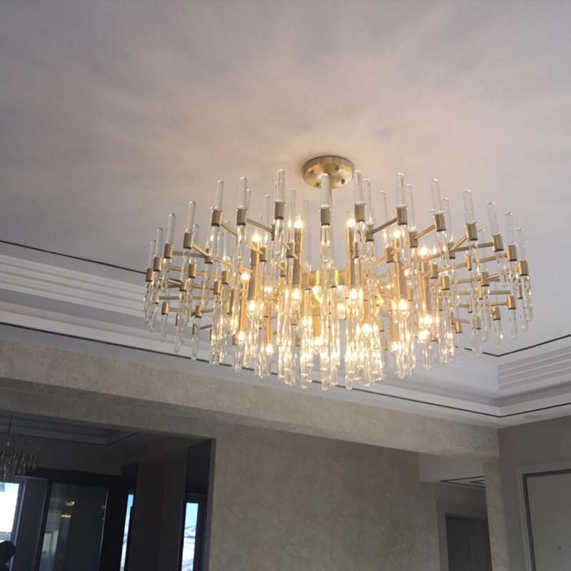 Đèn chùm pha lê hiện đại cho phòng ngủ & phòng khách Venus KD150602 Đèn chùm pha lê hiện đại cho phòng ngủ & phòng khách Venus KD150602