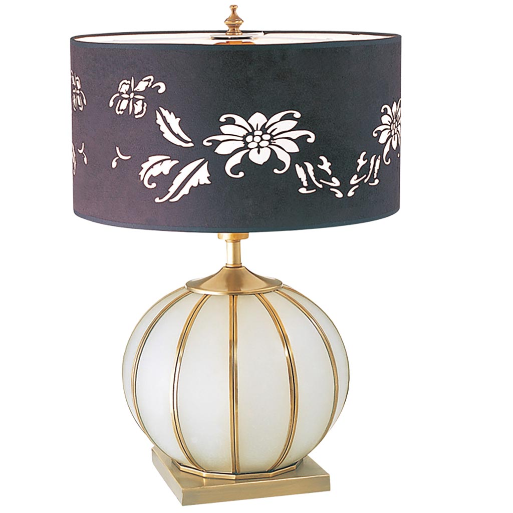 Đèn ngủ để bàn đồng chân trái cầu Venus 600133-01 Đèn ngủ để bàn đồng chân trái cầu Venus 600133-01