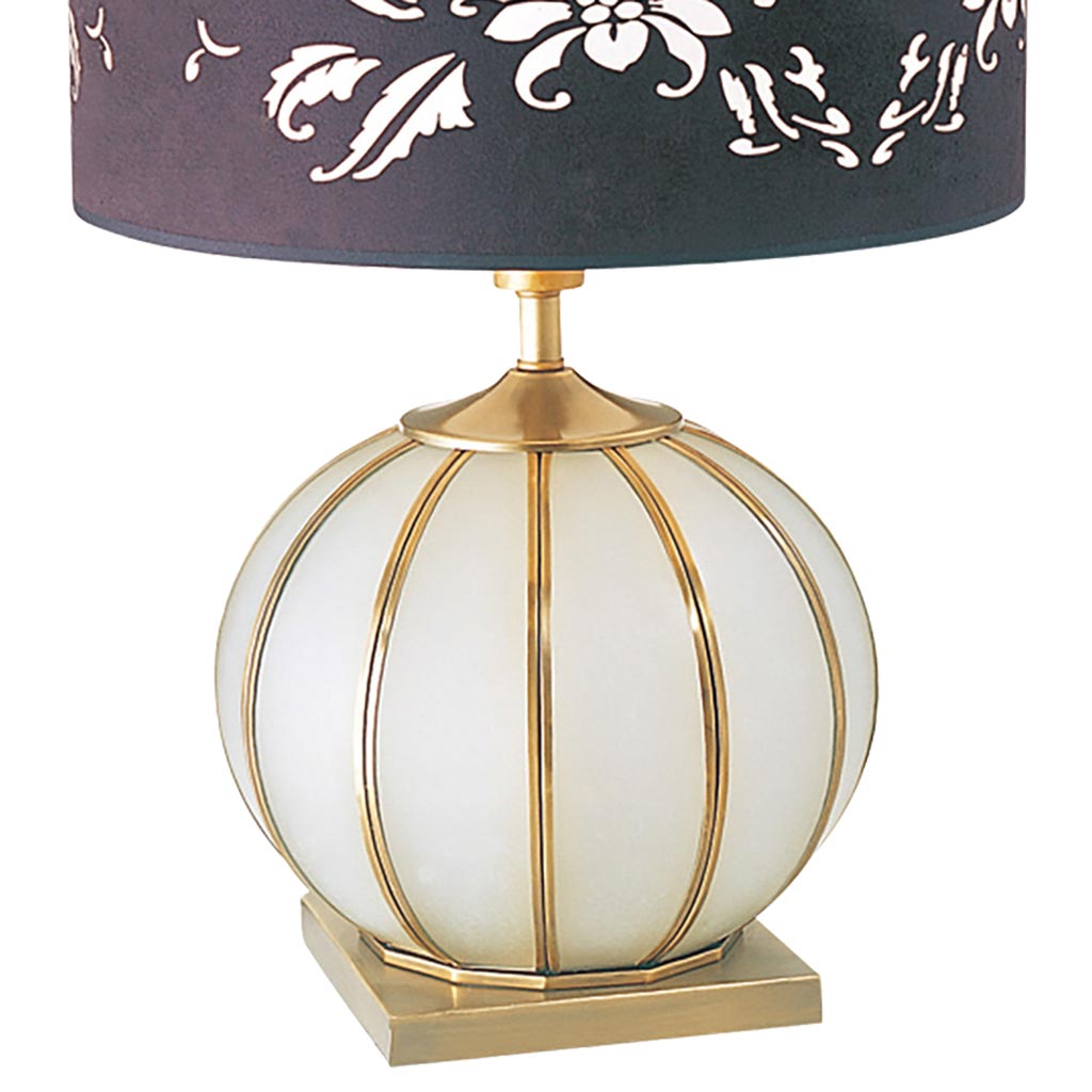 Đèn ngủ để bàn đồng chân trái cầu Venus 600133-01 Đèn ngủ để bàn đồng chân trái cầu Venus 600133-01