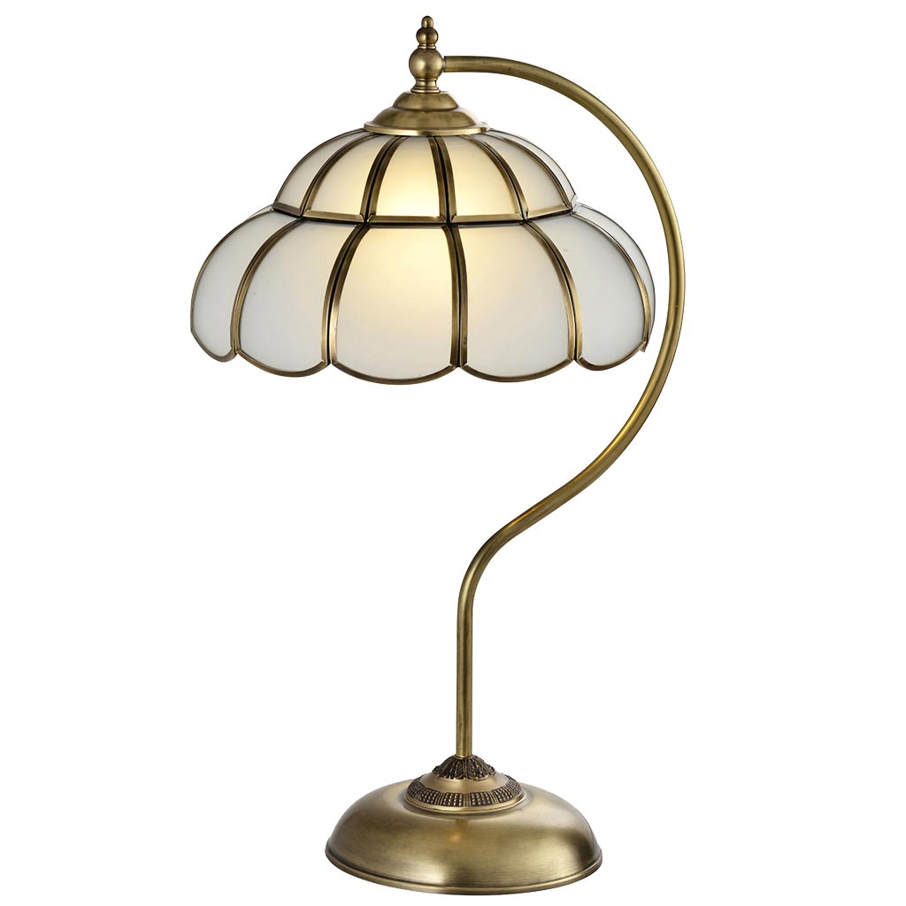 Đèn ngủ để bàn đồng bông hoa Venus 600356-01 Đèn ngủ để bàn đồng bông hoa Venus 600356-01