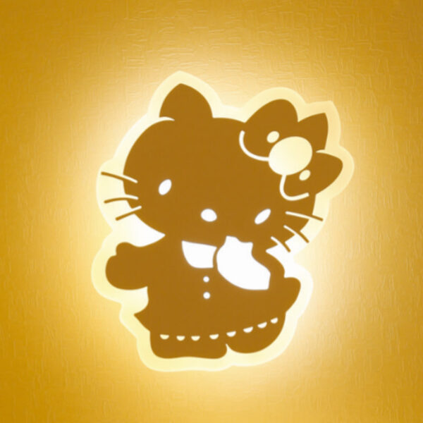 đèn ngủ phòng bé gái hello kitty
