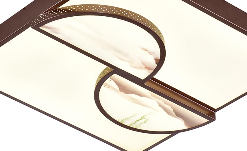 Đèn LED ốp trần trang trí nữa hình tròn đám mây tròn & vuông 900x900 Đồng mâm Thủy tinh Venus 6625 Đèn LED ốp trần trang trí nữa hình tròn đám mây tròn & vuông 900x900 Đồng mâm Thủy tinh Venus 6625