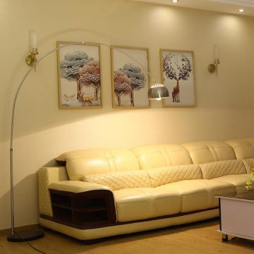 Đèn cây trang trí phòng khách & đọc sách hiện đại Venus 2008-2A