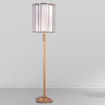 Đèn cây đồng phòng khách chụp pha lê đa giác cao cấp Venus 700058-01