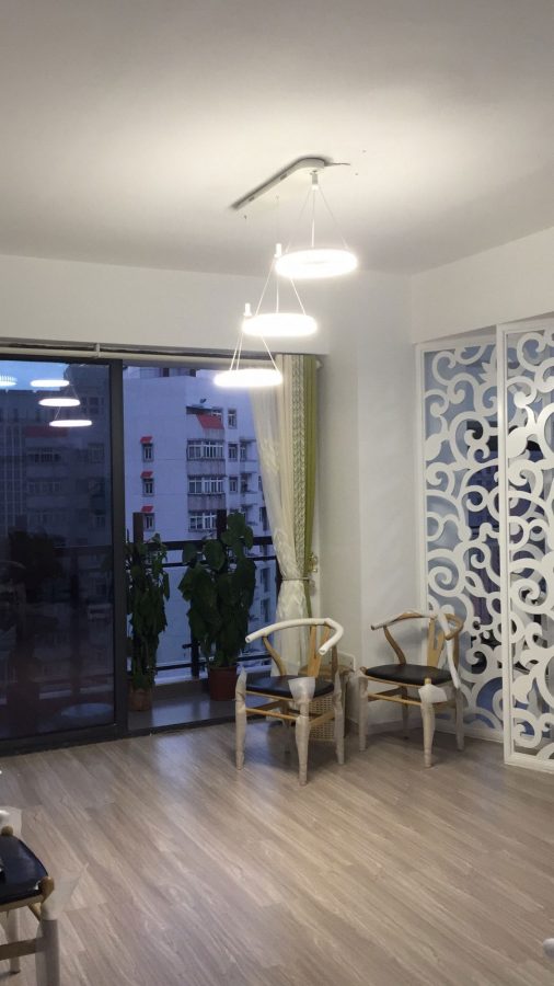 Đèn thả trần 3 vòng tròn LED 30cm Venus 1896/3