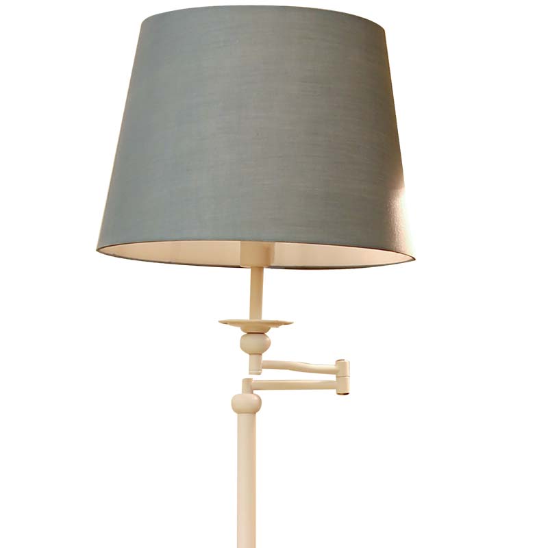 Đèn cây trụ đứng góc sofa cổ đèn xoay có khay để đồ Venus
