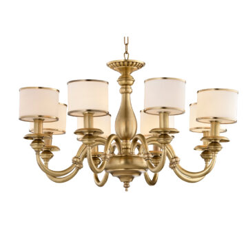 Đèn Chùm Đồng Kiểu Châu Âu Cổ Điển Venus 80035-08 8 tay bóng nến