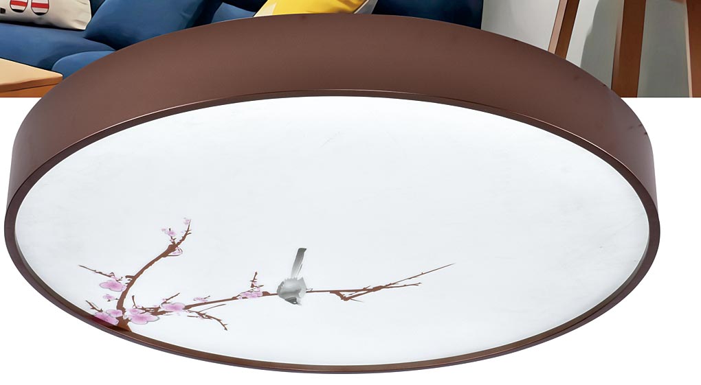 Đèn LED ốp trần trang trí hình cành cây và con chim tròn & vuông 850x850 Sắt mâm Thủy tinh Venus 8817 Đèn LED ốp trần trang trí hình cành cây và con chim tròn & vuông 850x850 Sắt mâm Thủy tinh Venus 8817