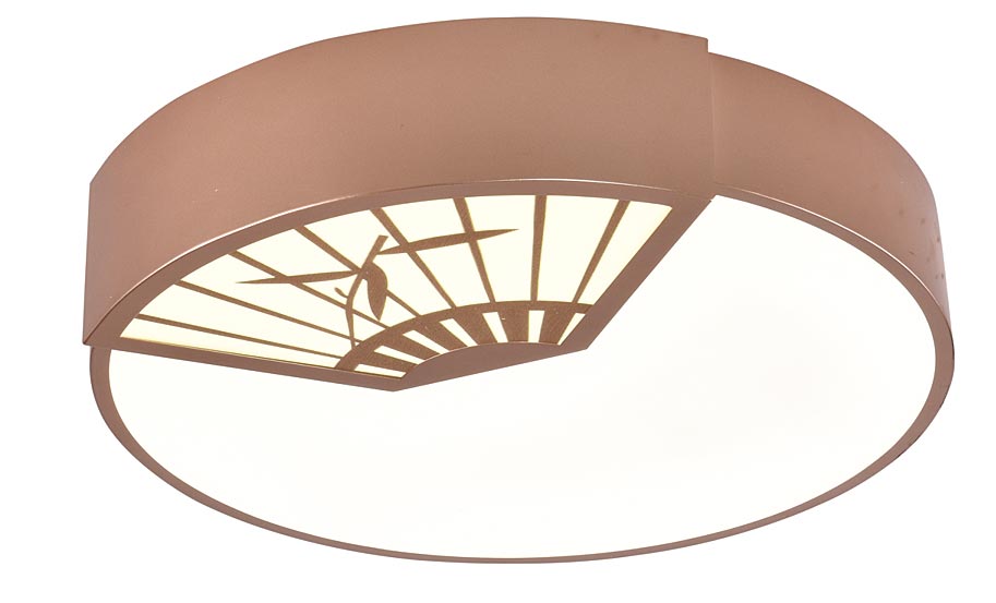 Đèn LED ốp trần trang trí hình cây quạt tre tròn & vuông 500x500 Sắt mâm Thủy tinh Venus 8825 Đèn LED ốp trần trang trí hình cây quạt tre tròn & vuông 500x500 Sắt mâm Thủy tinh Venus 8825