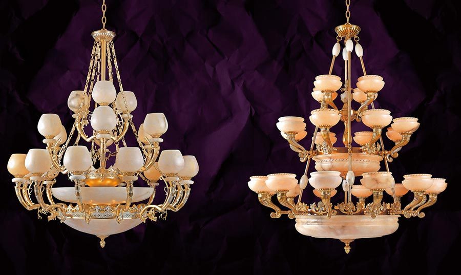 Đèn chùm đồng Tây Ban Nha