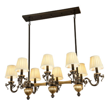 Đèn Chùm Đồng Kiểu Châu Âu Cổ Điển Venus 910059-06A 6 tay bóng nến