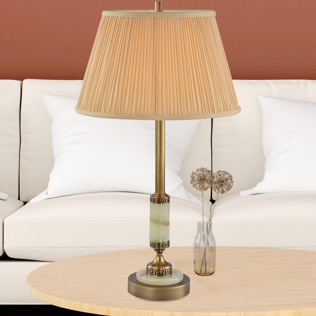 Đèn bàn đồng trang trí cổ điển trung hoa Venus 96009-01 Đèn bàn đồng trang trí cổ điển trung hoa Venus 96009-01