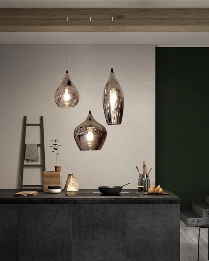 Đèn thả thủy tinh nghệ thuật 9653