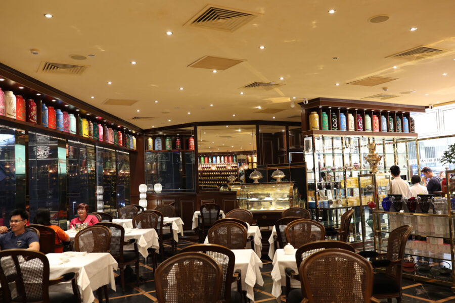 Quán trà chiều sang chảnh tại Sài Gòn, Quàn trà TWG Sài Gòn.