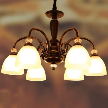 Đèn chùm tân cổ điển 6 Bóng VENUS BF8115/6