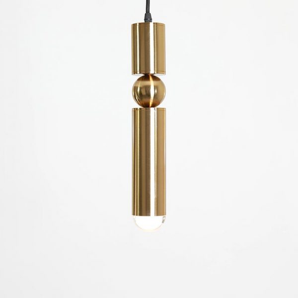 Đèn thả giọt nước sơn vàng bóng cao cấp Venus CR75007/1