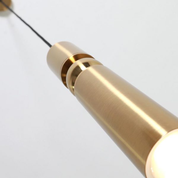 Đèn thả giọt nước sơn vàng bóng cao cấp Venus CR75007/1