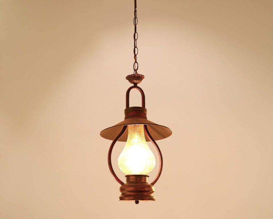 đèn thả ngọn đèn dầu vintage