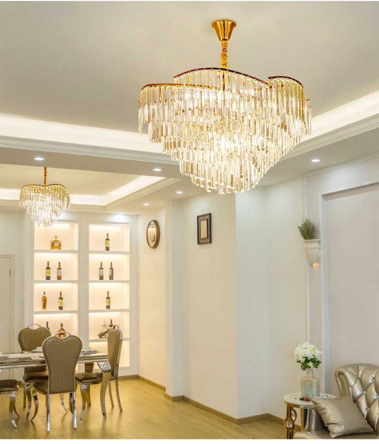 đèn chùm phòng khách