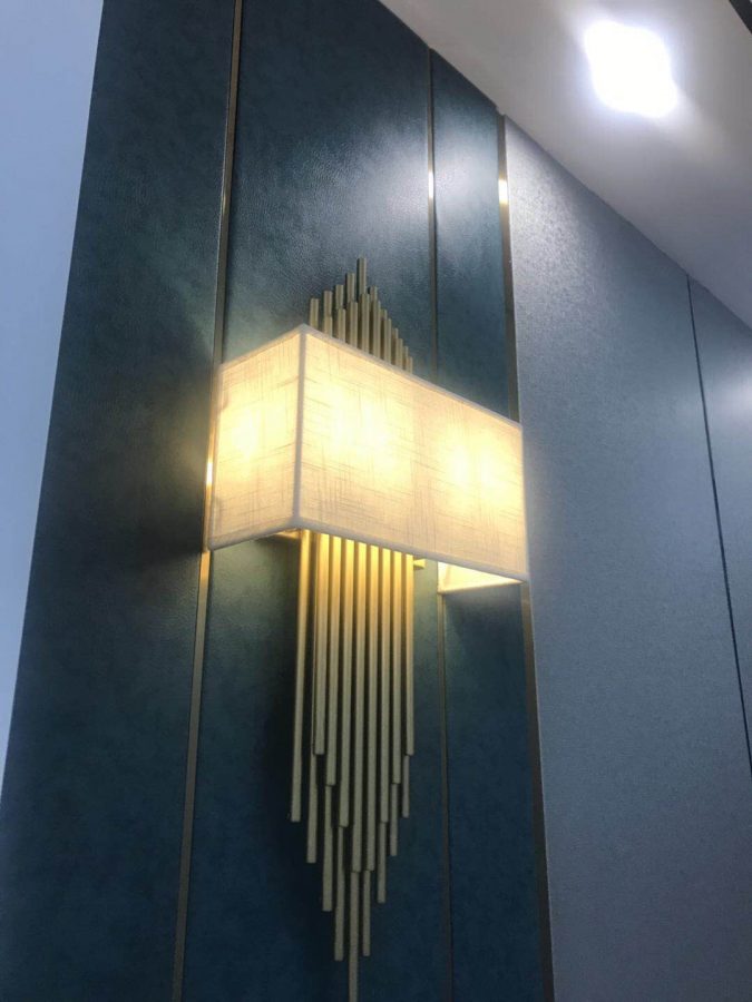 đèn tường đồng hiện đại