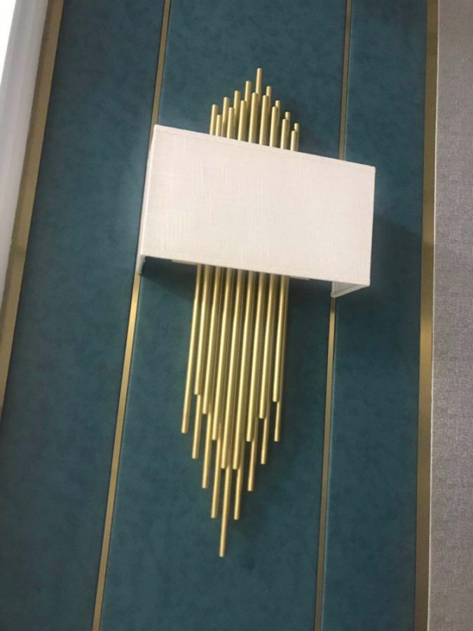 đèn tường đồng hiện đại