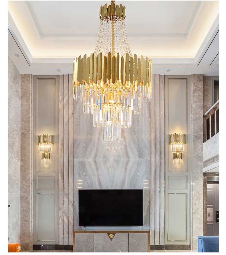 đèn chùm phòng khách