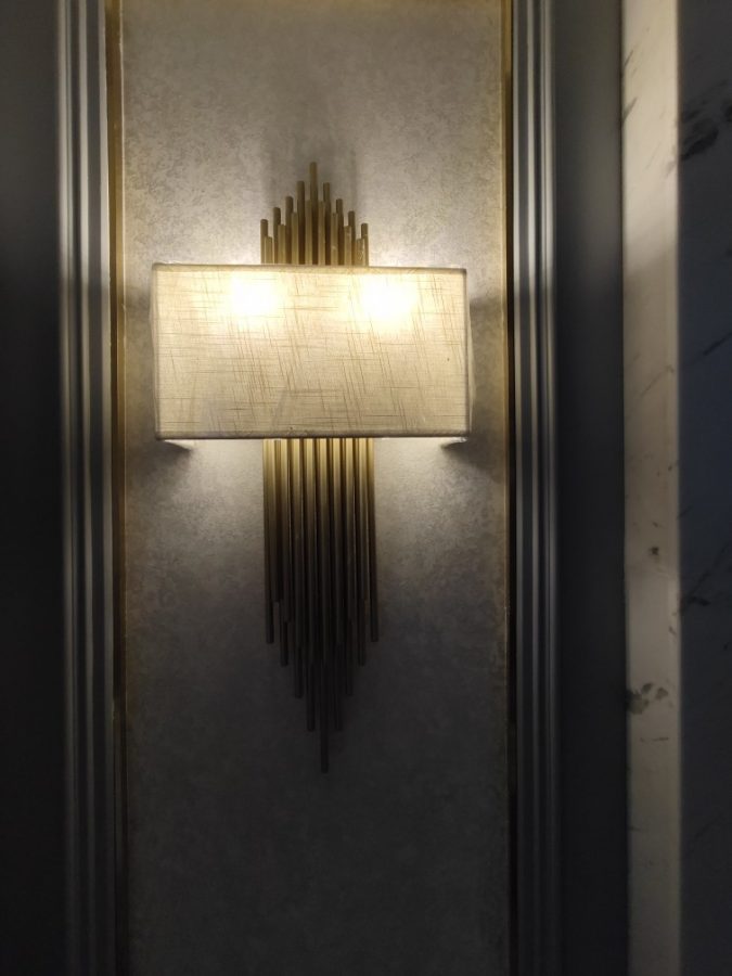 đèn tường đồng hiện đại