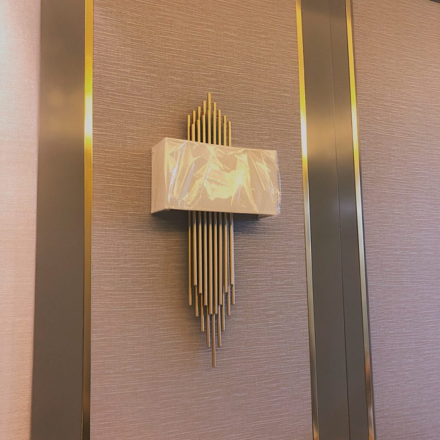 đèn tường đồng hiện đại