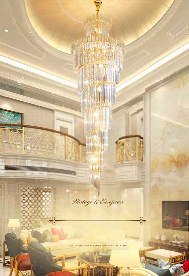 đèn chùm phòng khách