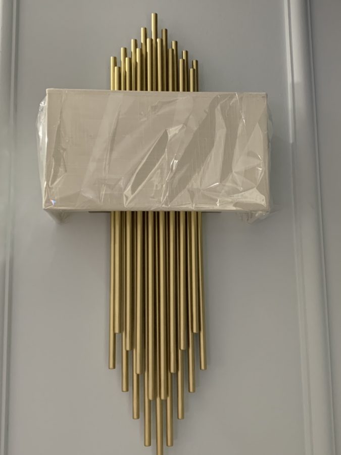 đèn tường đồng hiện đại