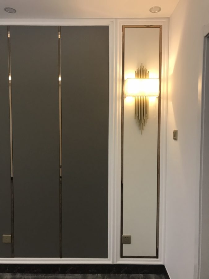 đèn tường đồng hiện đại