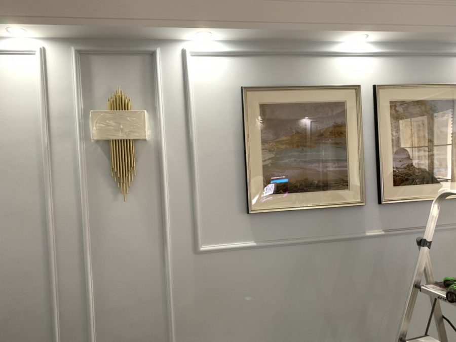 đèn tường đồng hiện đại