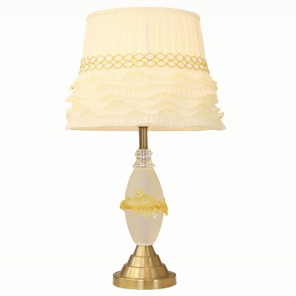 đèn bàn thủy tinh venus T8832